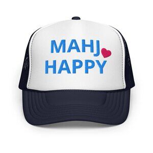 Mahj Happy - Mahjong Trucker Hat NEW with TAGS